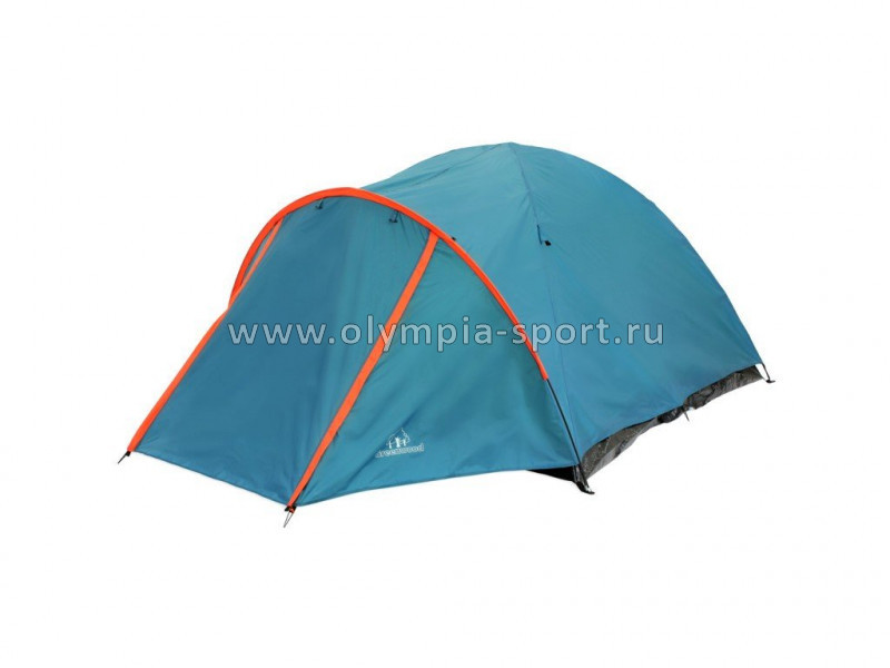 Палатка Greenwood Target 4 синий/оранжевый
