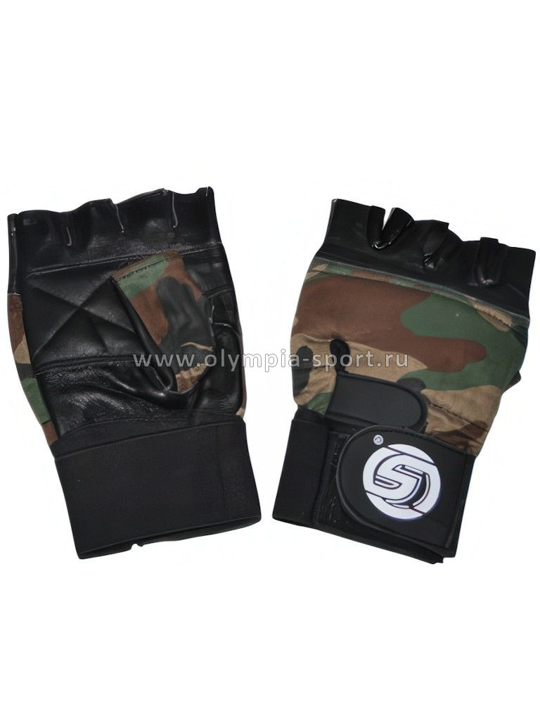 Перчатки для т/а Sprinter с напульсником, кожа, ткань