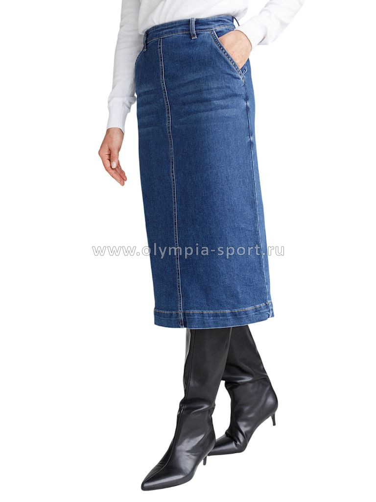 Юбка женская Vilatte D56.123 синий