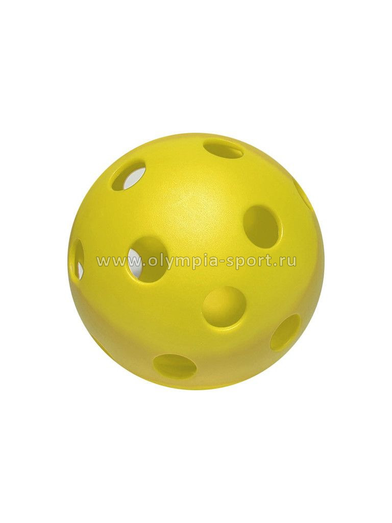 Мяч для флорбола F7322 (Желтый)