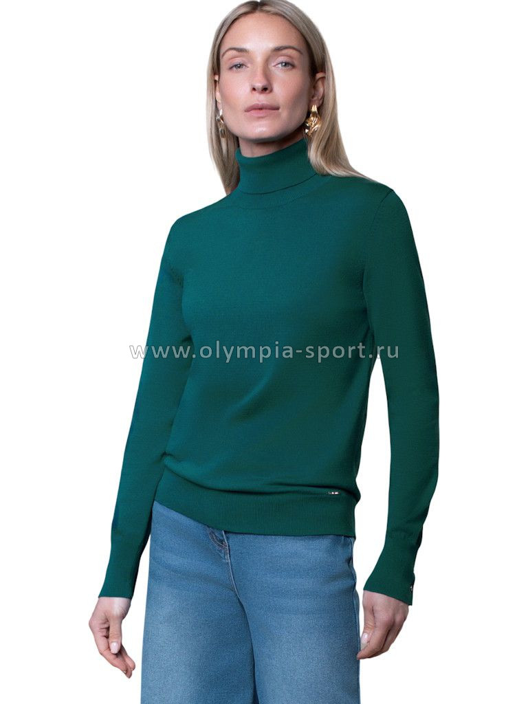 Свитер женский Vilatte D34.197 зеленый