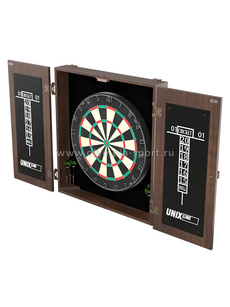 Дартс UNIX Line Dartboard D-46cm Wood