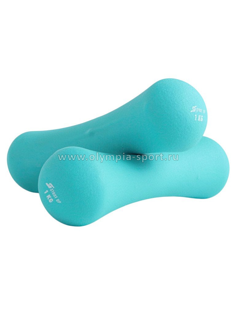 Гантель неопреновая Start Up HD1203 1кг голубой