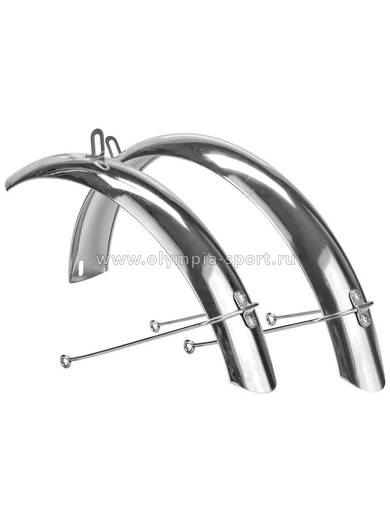 Крылья 20" полноразмерные FSD-3 сталь. хром